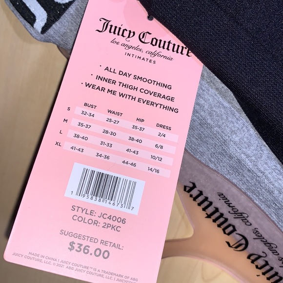 JUICY COUTURE Seamless Shaping Biker shorts 2 pack - Picture 7 of 7